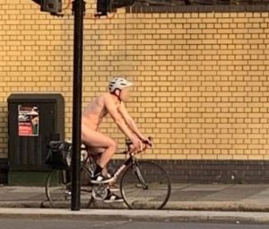 Naked people in UK